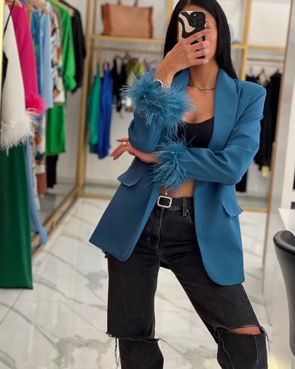 blazer fluffy
